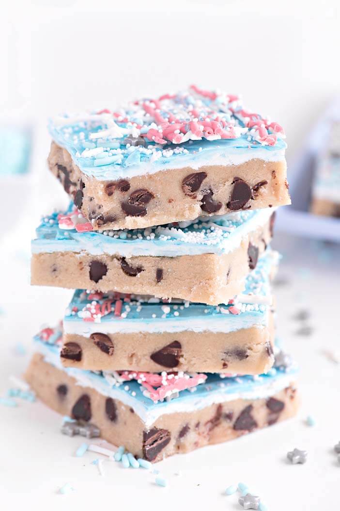 Homemade Cookie Dough Bars