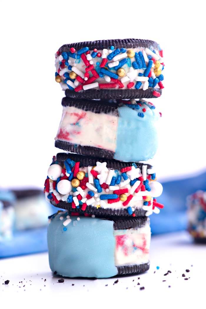 Oreo Ice Cream Sandwich | Sprinkles For Breakfast