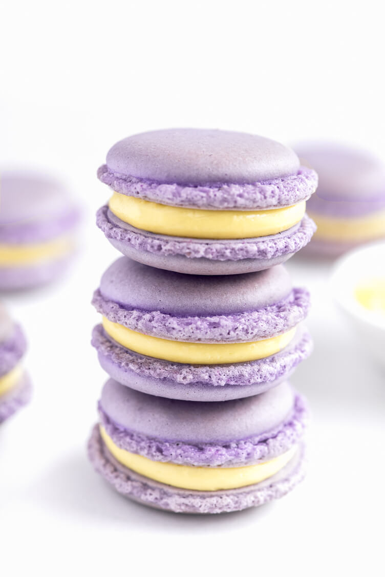 DIY Macarons - Lemon Lavender