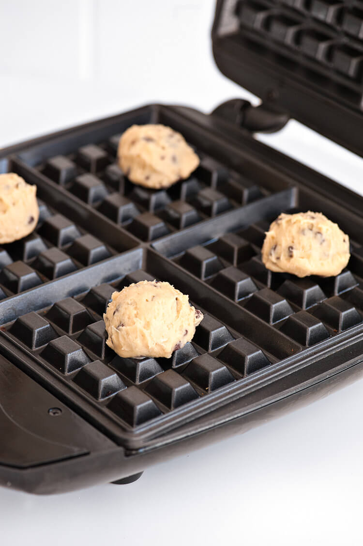Learn To Bake Waffle Cookies with Chocolate Chips