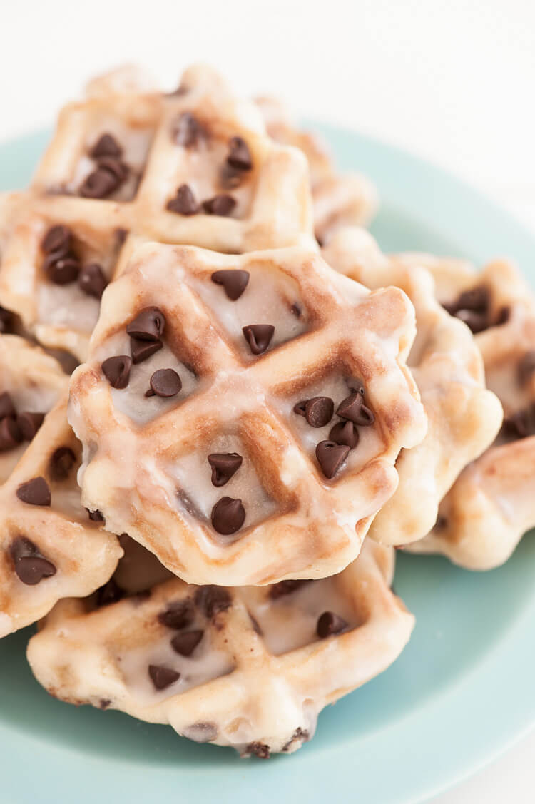 Best Fun Baking Recipes - Chocolate Waffle Cookies