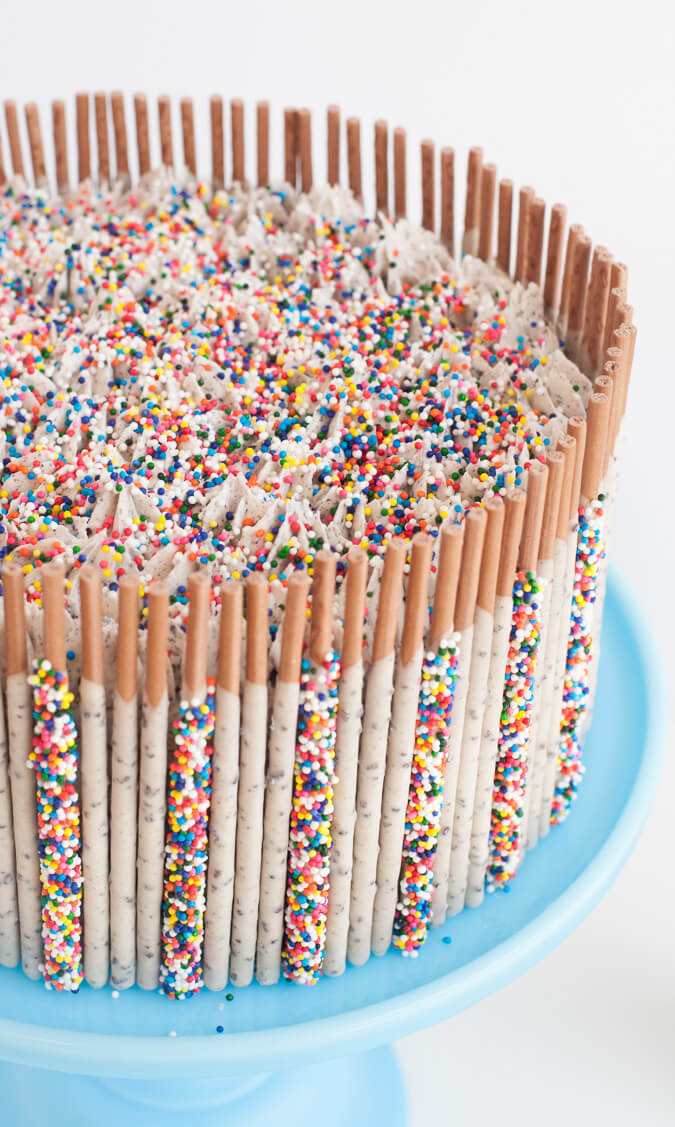 DIY Pocky Cake Recipe