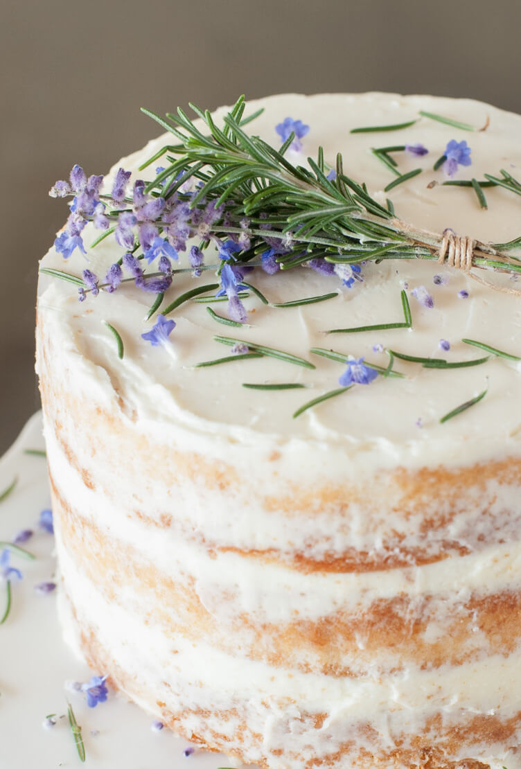 Best Cake Recipe with Rosemary and Lavender