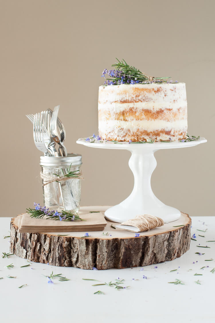 How To Make Rosemary Lavender Cake