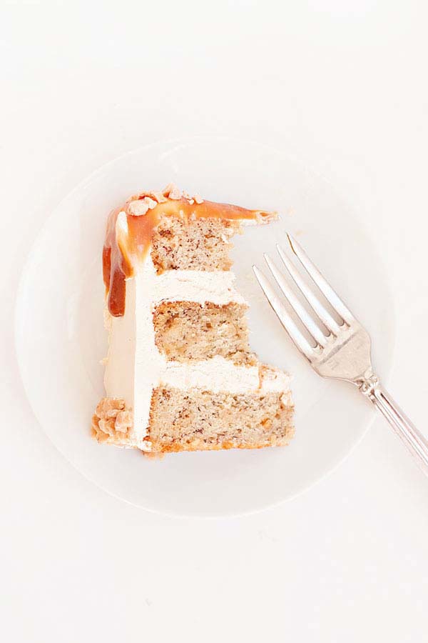 Best Rated Banana Cake with Carmel Icing