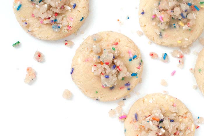 Do It Yourself Homemade Birthday Cake cookies