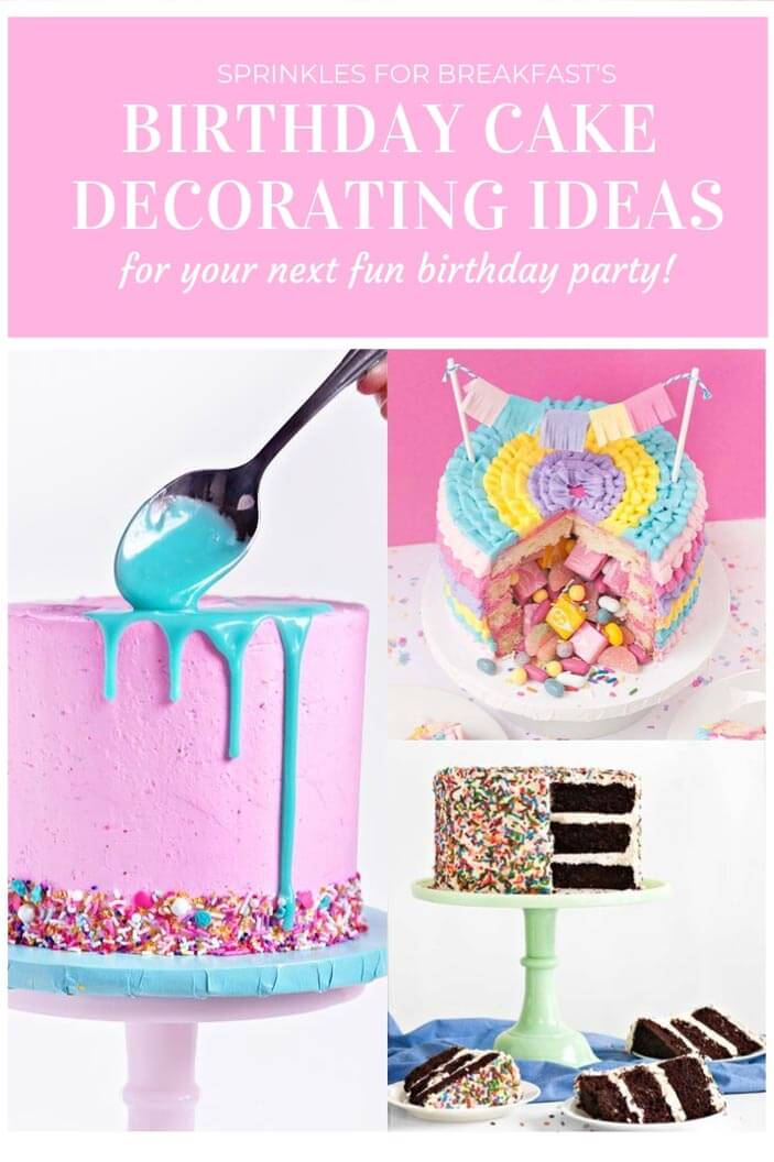 10 Fun and Creative birthday cake decorating ideas That Anyone Can Do