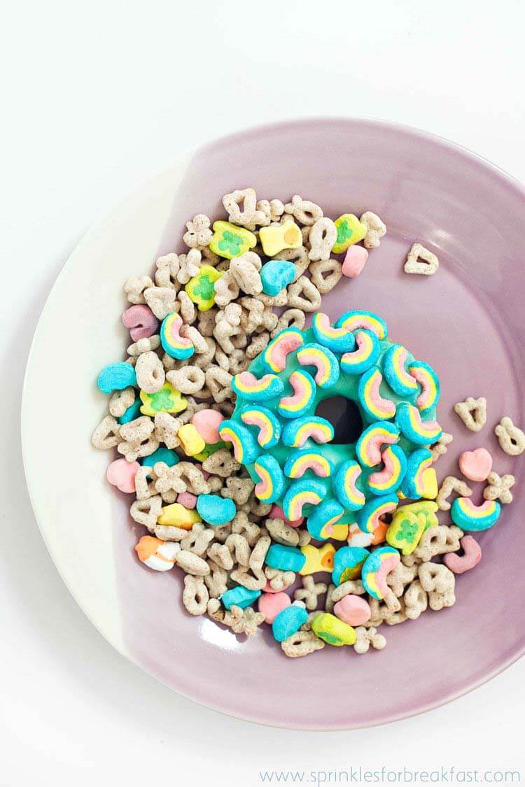 Top Rated Donut Recipe with Breakfast Cereal