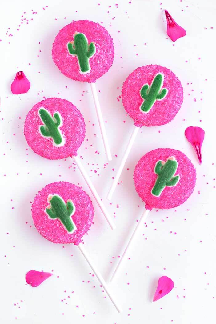 Cactus Oreo Pops | Sprinkles For Breakfast