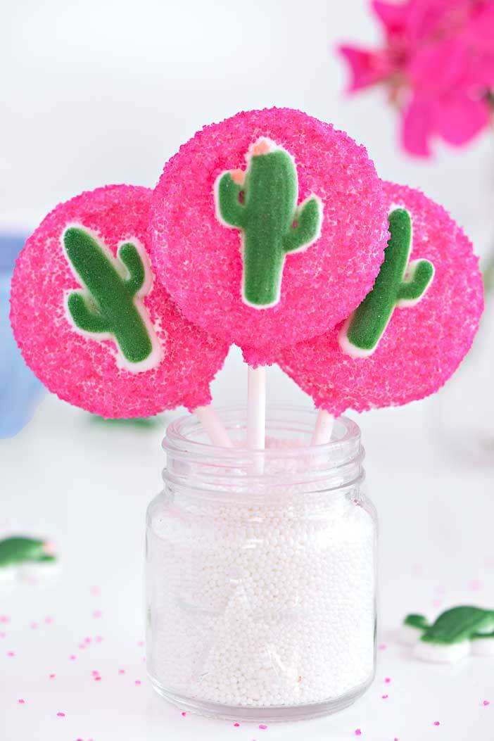 Cactus Oreo Pops | Sprinkles For Breakfast