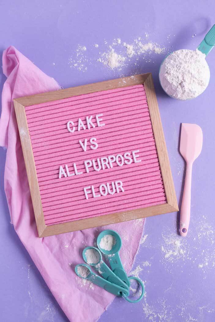 Cake Flour vs. All Purpose | Sprinkles For Breakfast