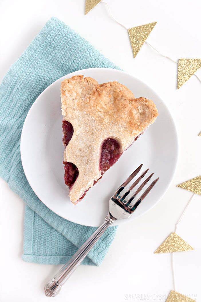 Cherry Pie with Extra Crust