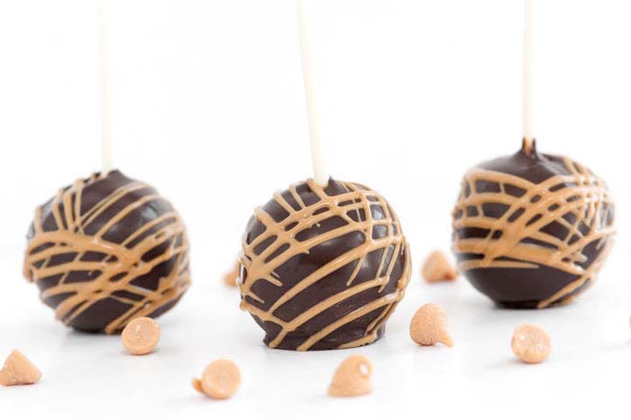 Chocolate Peanut Butter Cake Pops - Full Recipe