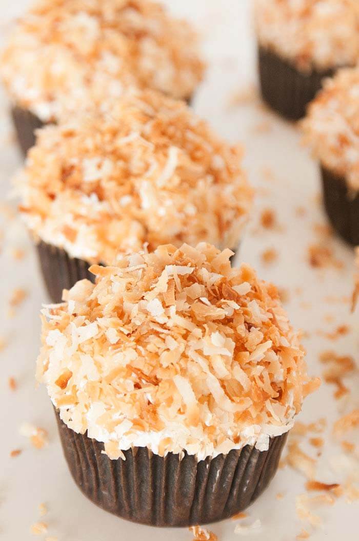 How to Make the Best Chocolate Coconut Cupcakes