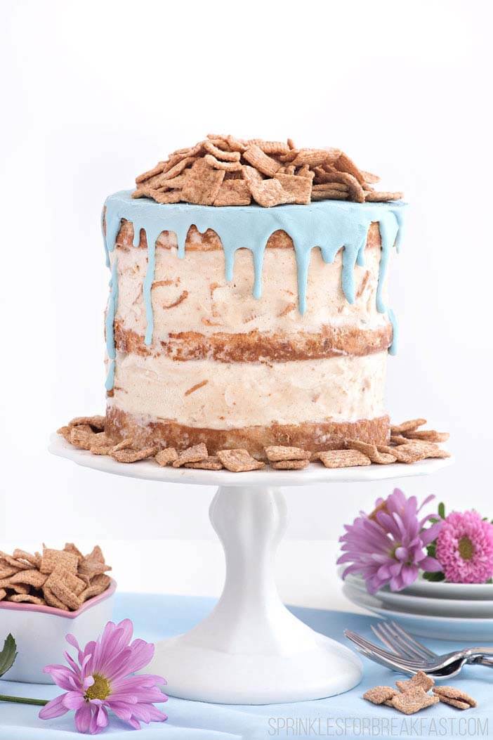 Learn to Make Ice Cream Cake with Cinnamon Toast Crunch