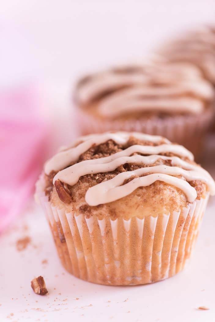 Coffee Cake Cupcakes | Sprinkles For Breakfast