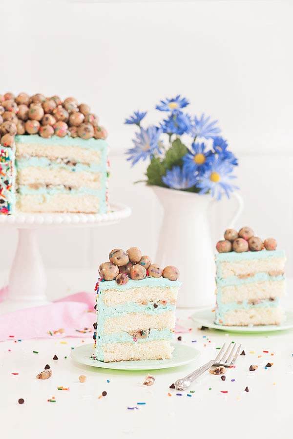 Creative Desserts - Best Cookie Dough Cake