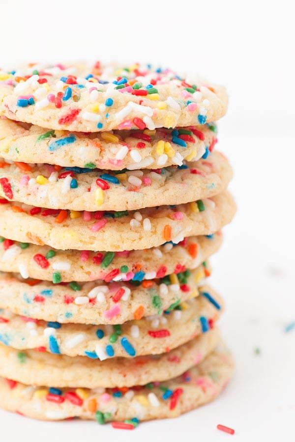 Ice Cream Sandwiches with Sprinkles Inside - Full Recipe