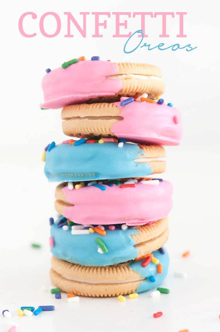 How to Make Homemade Confetti Oreos