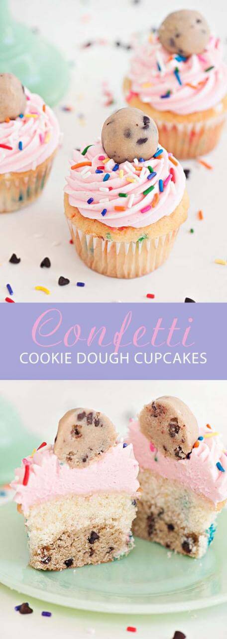 Top Rated Cookie Dough Cupcakes - Full Recipe