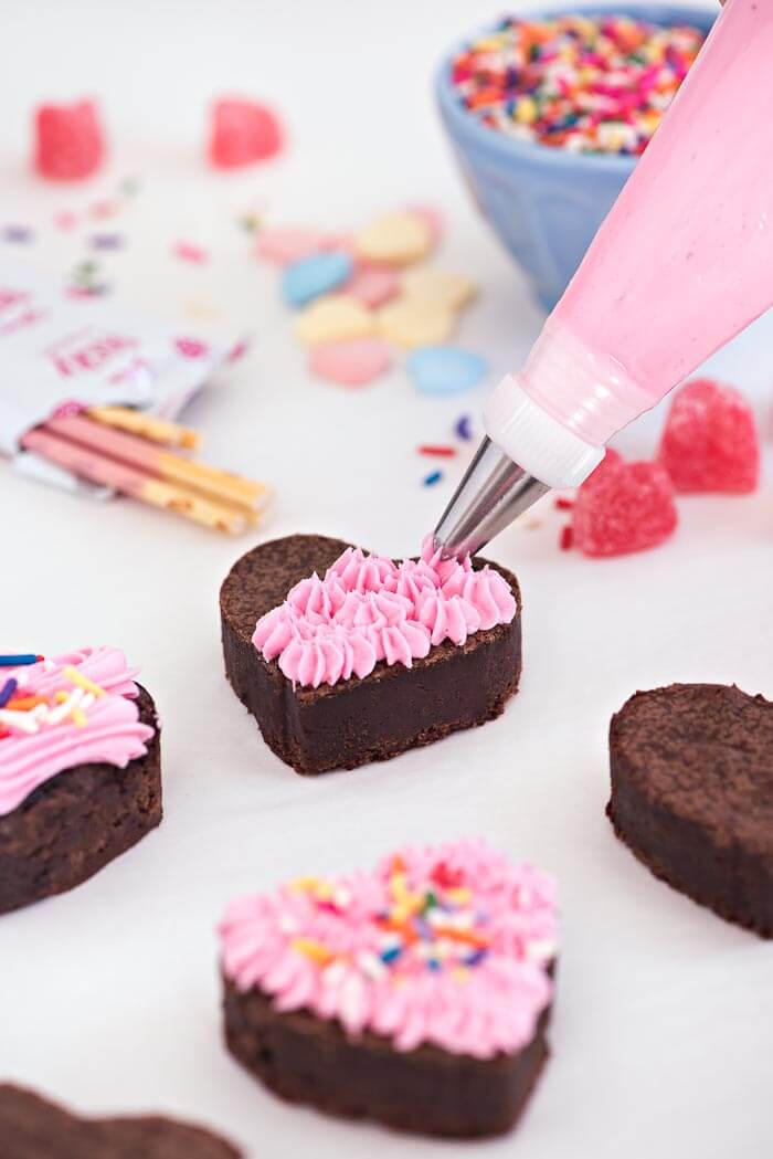 Cupid Brownies | Sprinkles For Breakfast