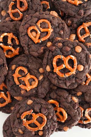 Homemade Cookie Ideas - Chocolate Pretzel