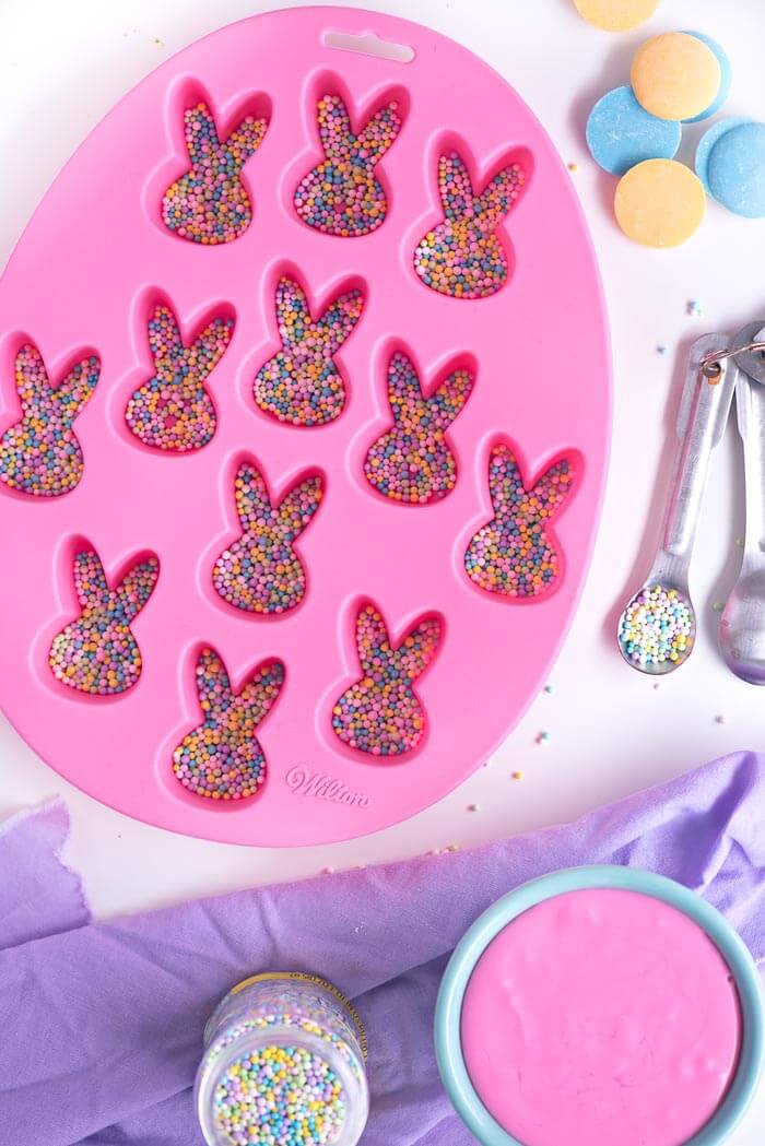 Easter Bunny Fudge | Sprinkles For Breakfast