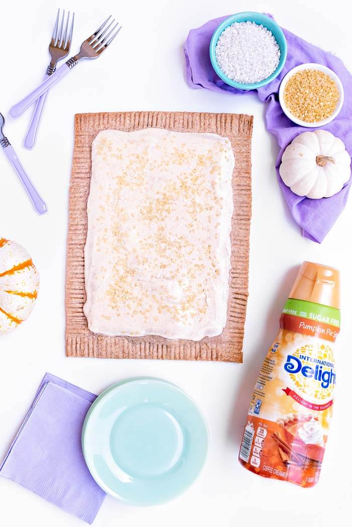 Giant Maple Pumpkin Toaster Pastry | Sprinkles For Breakfast