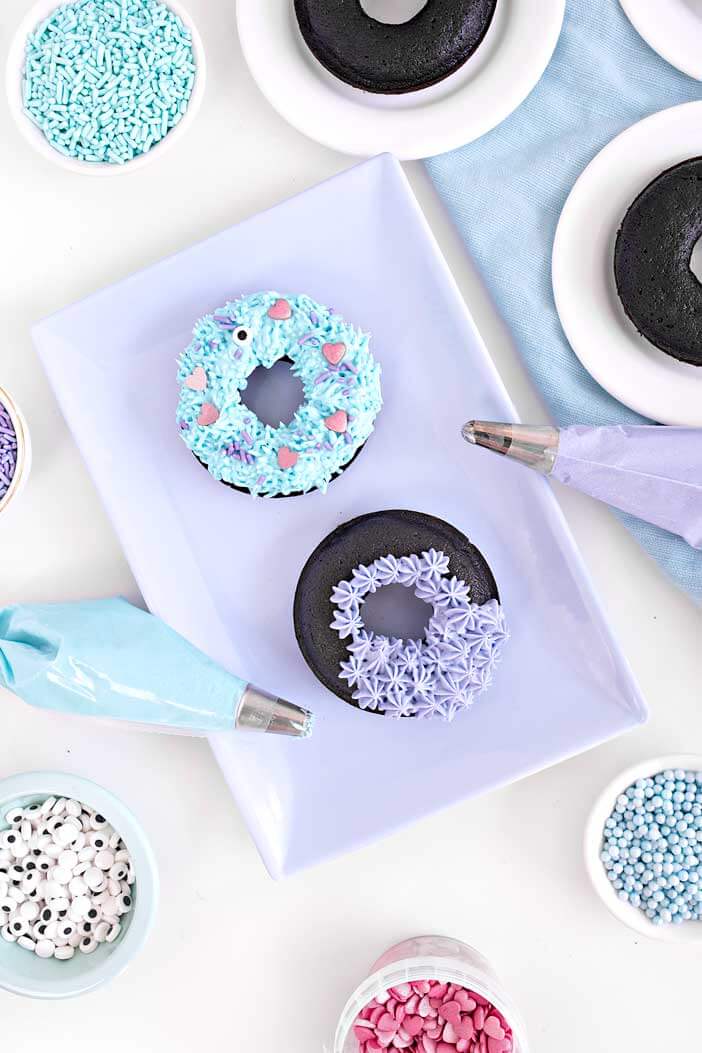 Halloween Monster Doughnuts | Sprinkles For Breakfast