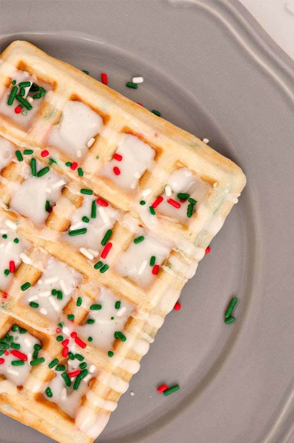 Do It Yourself Chrismast Waffles