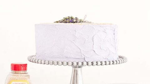 How To Make Lavender Cake with Honey
