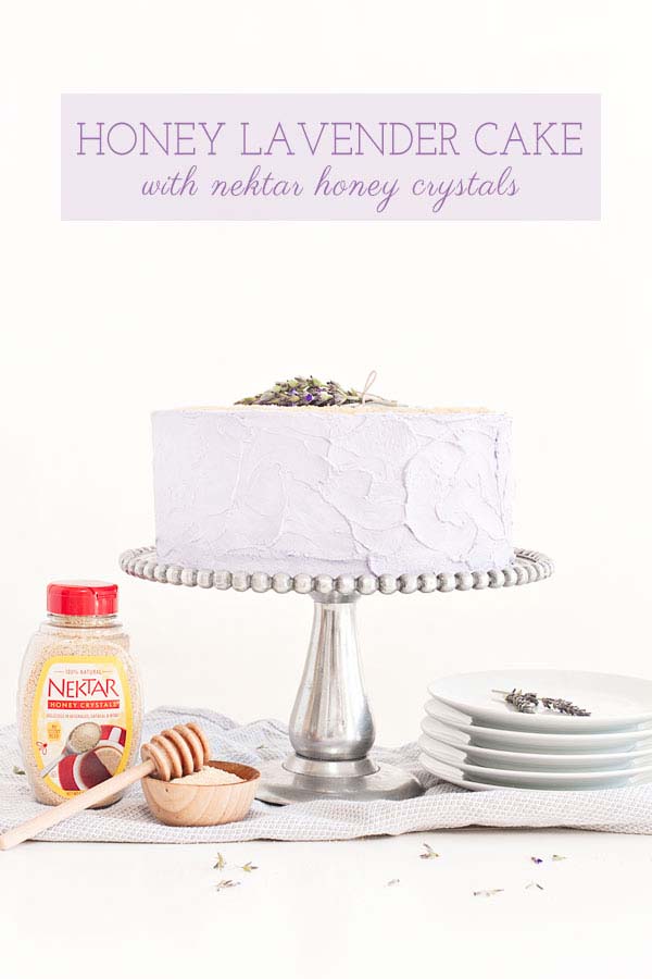 How To Make Lavender Cake with Honey