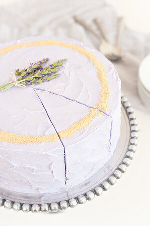 Best Homemade Lavender Cake with Sweet Nektar