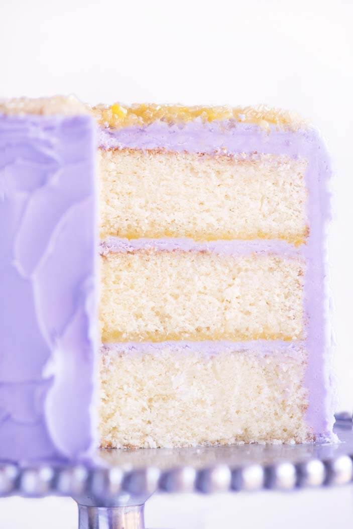 Lemon Lavender Cake | Sprinkles For Breakfast
