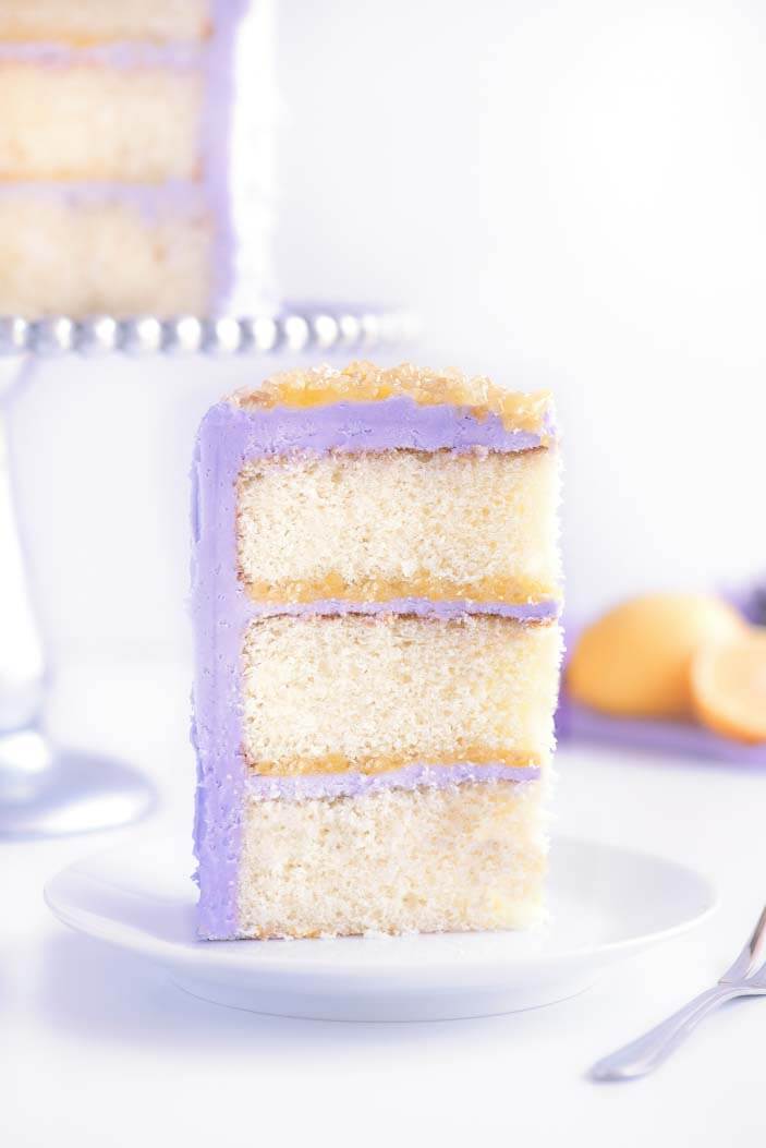 Lemon Lavender Cake | Sprinkles For Breakfast