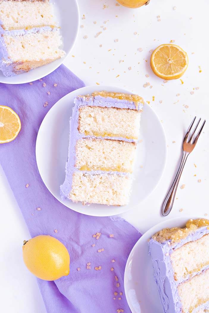 Lemon Lavender Cake | Sprinkles For Breakfast