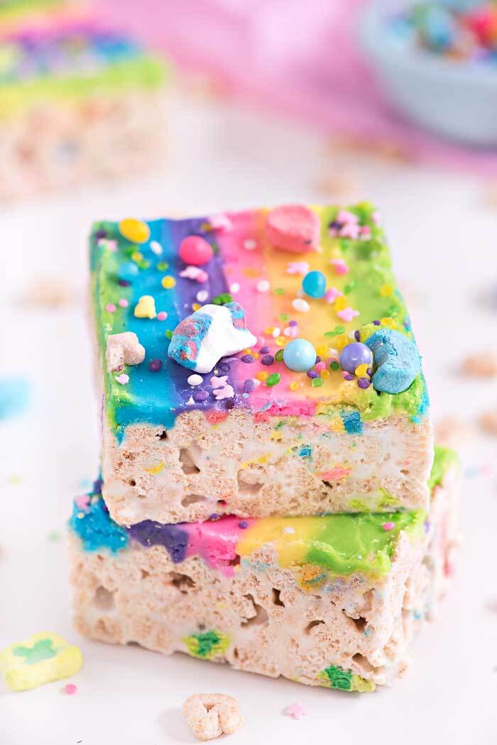 Magical Rainbow Bars | Sprinkles For Breakfast