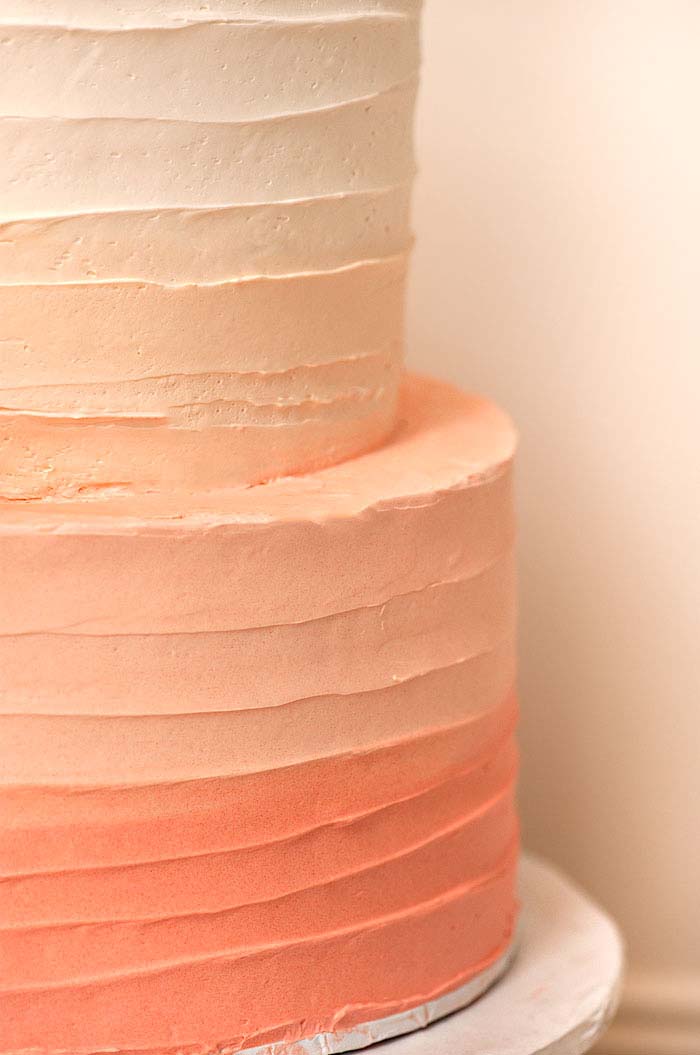 Peach Ombrè | Sprinkles For Breakfast