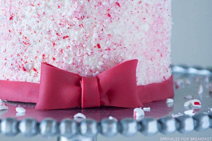Quick and Easy Peppermint Birthday Cake