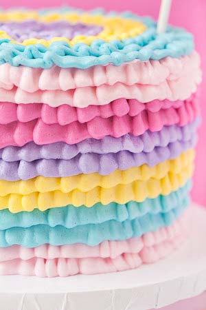 Best Fun Dessert Recipes - Homemade Pinata Cake