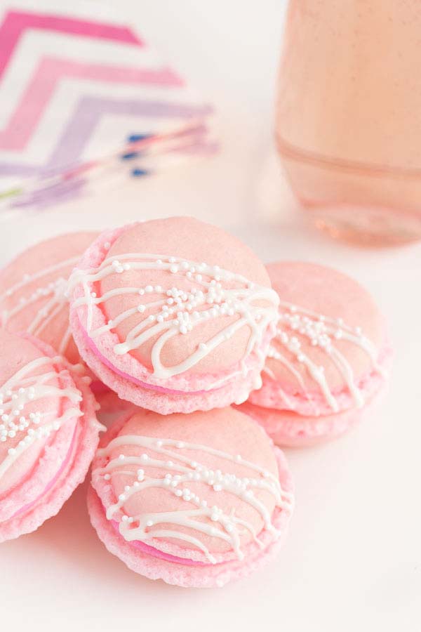 How to Make Macarons Using Champagne | Sprinkles For Breakfast