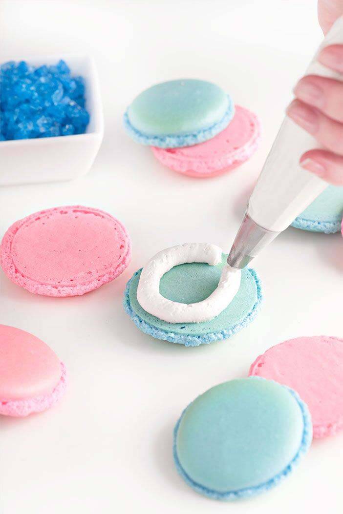 Best Macarons with Rock Candy