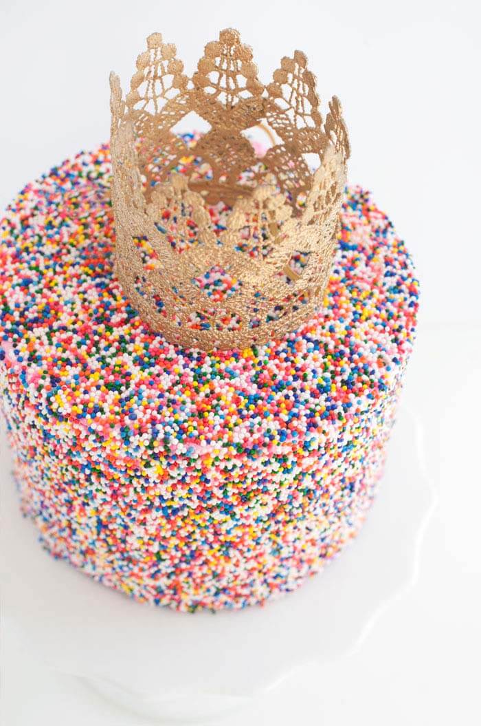 Sprinkle Queen Cake | Sprinkles For Breakfast