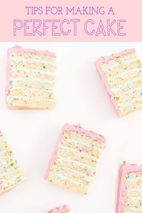 Tips for Making a Perfect Cake | Sprinkles For Breakfast