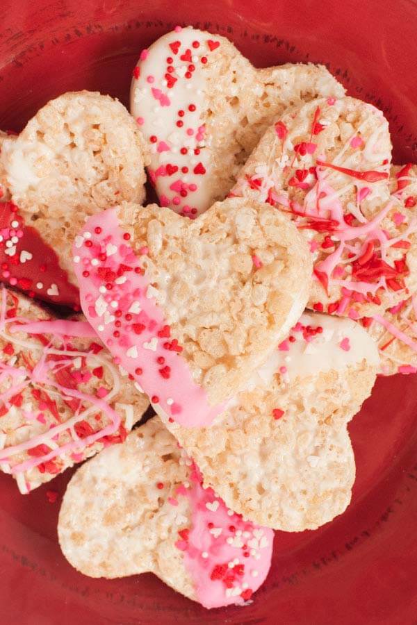 Valentine's Day Rice Krispy Treats