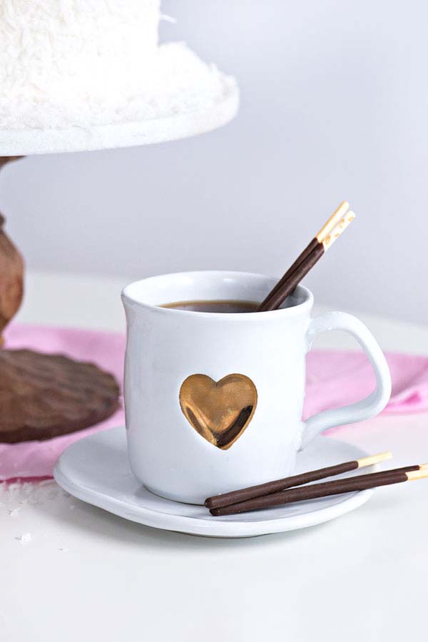 Hot Chocolate Pocky Sticks