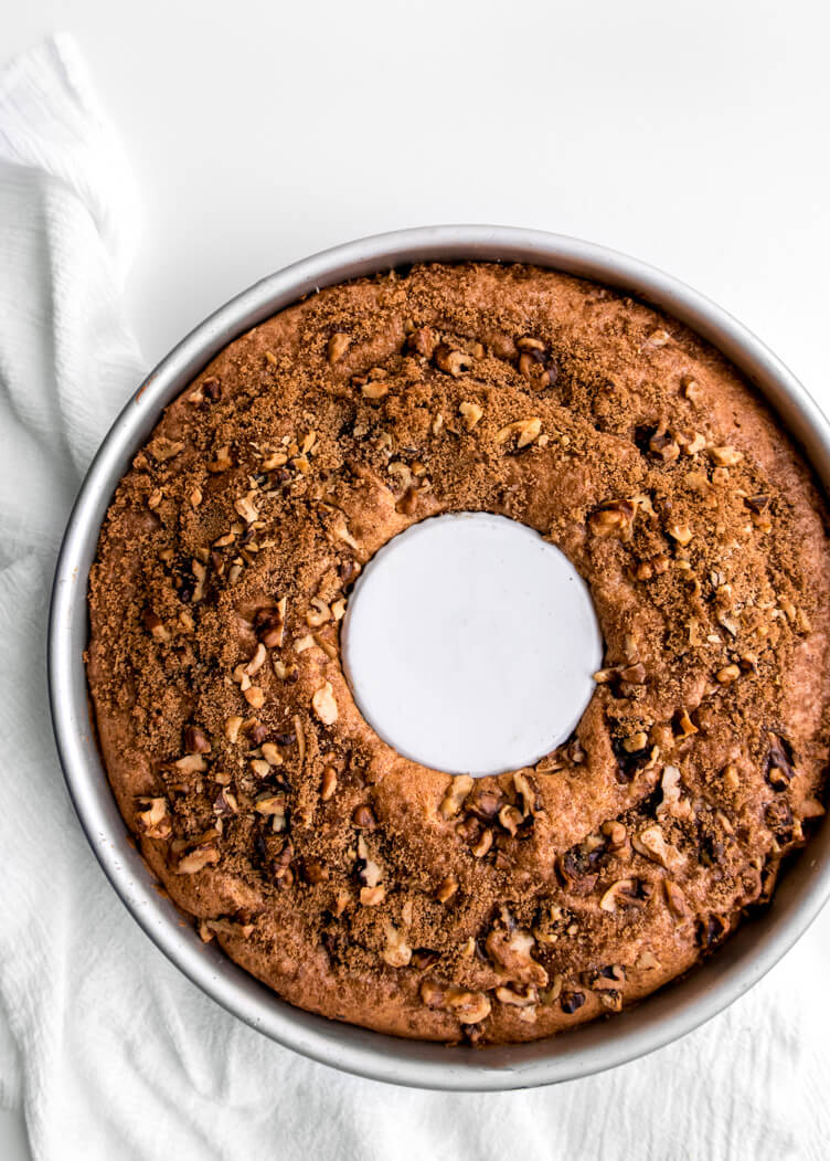 Coffee Cake Made With a DIY Tube Pan